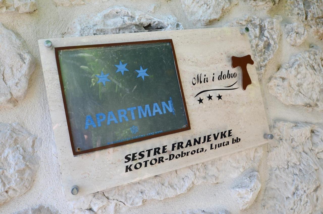 Tau Mir I Dobro Apartamento Kotor Exterior foto